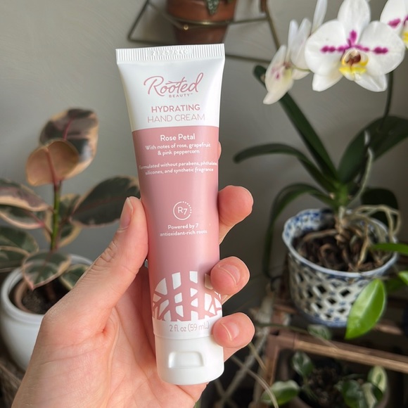 Rooted Beauty Other - Free with Purchase - Rooted Beauty Hydrating Hand Creme - Rose Petal